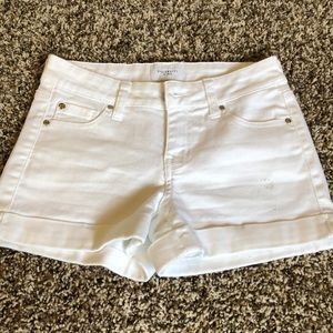 New White shorts